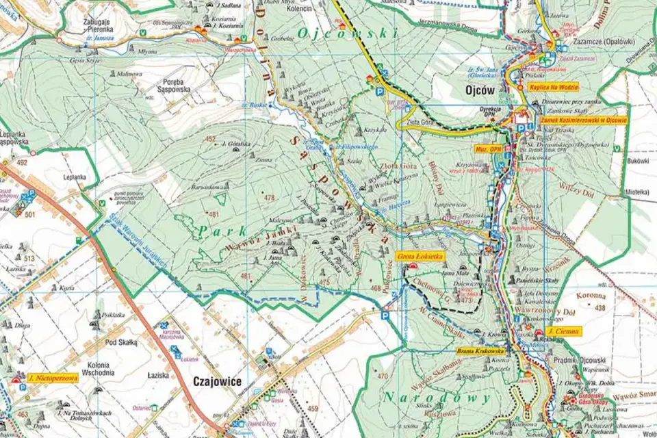 Ojcowski Park Narodowy na jeden dzień - plan zwiedzania